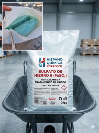 Sulfato de Hierro II Profesional 25kg