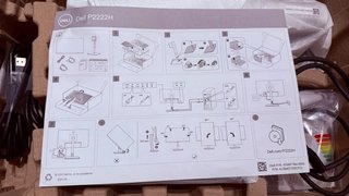 Monitor Dell P2222H