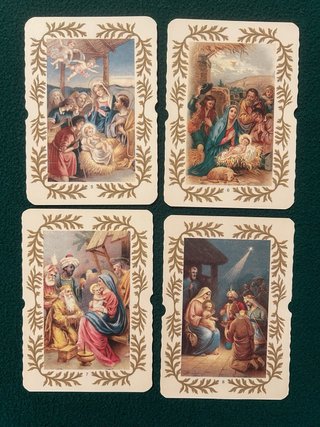 Serie numerata 8 Santini Natività