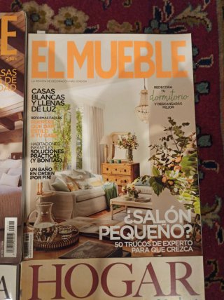 Revistas antiguas El Mueble y Hogar Al Dia