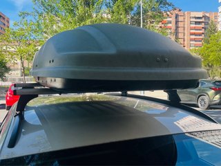 Baul portaequipajes techo coche 600L