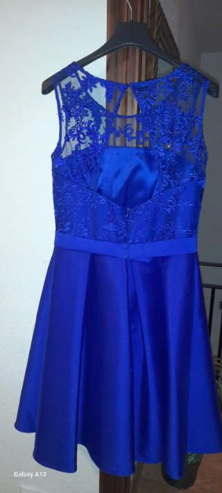 Vestido de fiesta azul talla 40