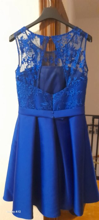 Vestido de fiesta azul talla 40