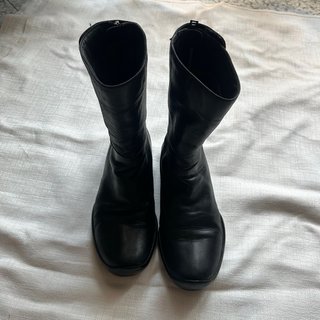 Stivali Prada Sport Pelle Nera Tg 36.5