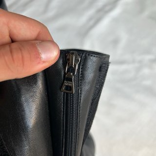 Stivali Prada Sport Pelle Nera Tg 36.5