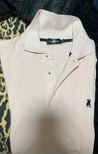 Polo LA JACA Rosa Talla S