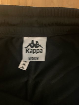 Pantalón chándal Kappa negro