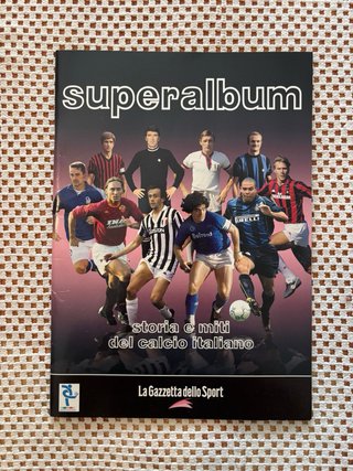 Super Album Gazzetta + Album Panini Super Calcio