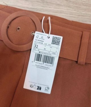 Falda midi Mango t.32