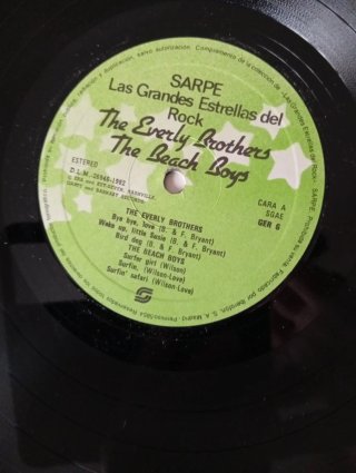 Cala de 9 Vinilos de Rock.