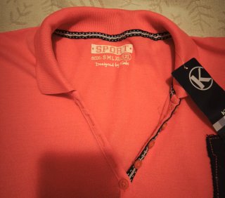 Camiseta/polo Kiabi coral talla XXL