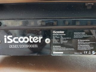 Patinete Eléctrico iScooter IX5