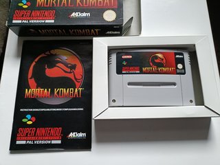 OFERTA Mortal Kombat Super Nintendo PAL nuevo