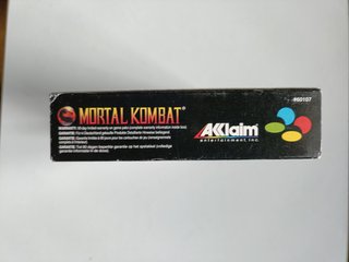 OFERTA Mortal Kombat Super Nintendo PAL nuevo
