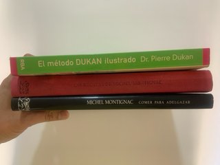 Lote libros de cocina saludable y dieta