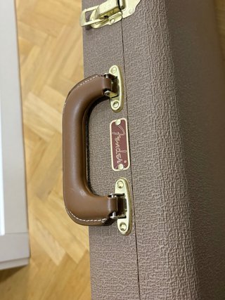 Estuche Bajo Fender Vintage Rígido
