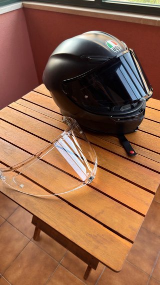 Casco AGV K6S Negro Mate