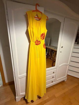 Vestido Largo Silvia Navarro Sin Estrenar