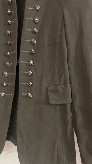 Casaca militar verde