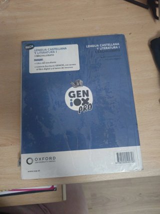 Lengua castellana y literatura I. Libro del est...