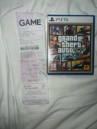 Grand Theft Auto V PS5 Nuevo, conserva el precinto