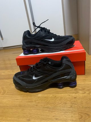 Nike Shox R2 Zapatillas Negras Moradas