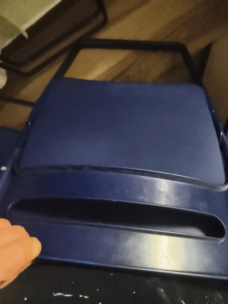 Sillas azules plegables Ikea