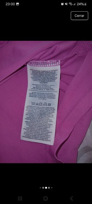 Camiseta Nike Rosa Talla XS/S