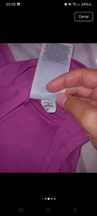 Camiseta Nike Rosa Talla XS/S