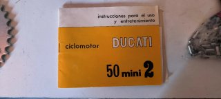 DUCATI MINI,CHASIS DOCUMENTADO