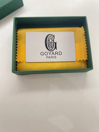 Tarjetero Goyard Negro