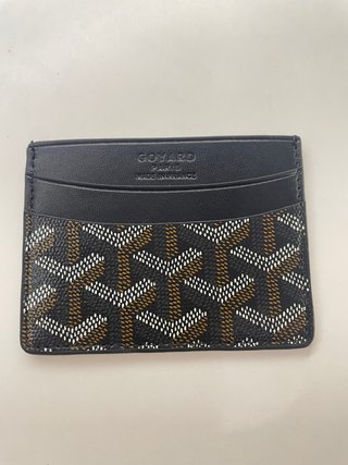 Tarjetero Goyard Negro