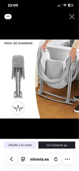 Cuna de viaje Kinderkraft
