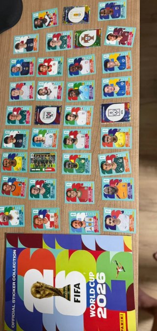 Álbum Mundial 2026 + 35 cromos