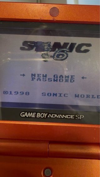 Nintendo Game Boy Advance SP Roja