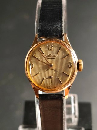 Dogma Prima Reloj Suizo 15 Rubis Años 50