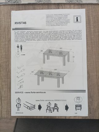 Mesa Comedor Extensible modelo Verona (Conforama)