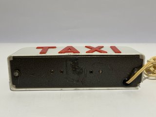 Insegna TAXI luminosa vintage anni '70 '80