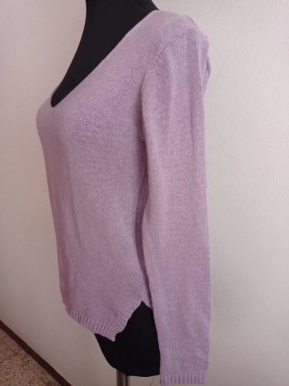 Jersey ligero color lavanda