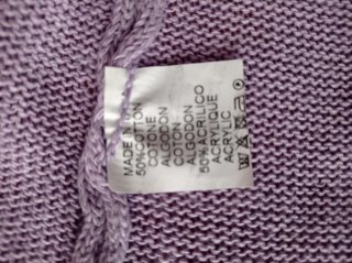 Jersey ligero color lavanda