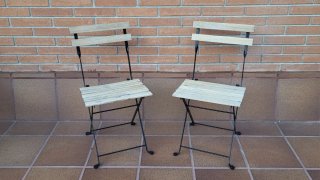 Sillas jardin 2 unidades
