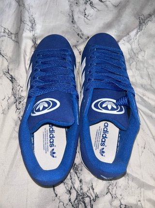 Zapatillas Adidas Campus Azul y Blanco