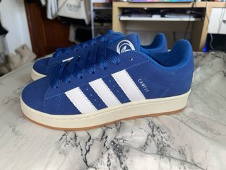 Zapatillas Adidas Campus Azul y Blanco