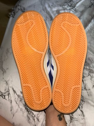 Zapatillas Adidas Campus Azul y Blanco