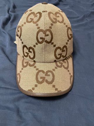 Gorra Gucci Talla M 57cm Beige Marrón