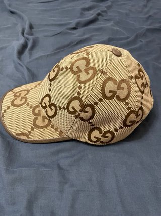 Gorra Gucci Talla M 57cm Beige Marrón