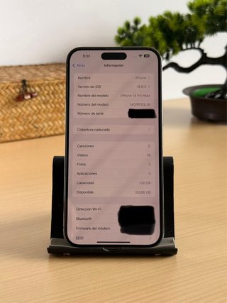 iPhone 14 Pro Max 128GB Oro
