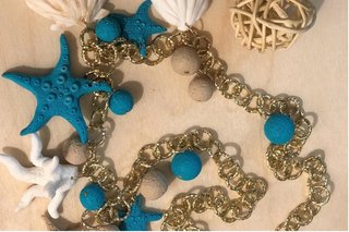 Set Orecchini + Collana Tema Marino