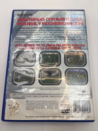 Videojuego PS2 Pro Evolution Soccer 2