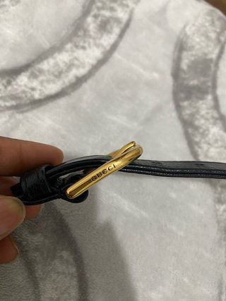 Bolso Gucci Negro Cadena Dorada